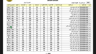 الانتهاء من تصحيح دفاتر الصف السادس الابتدائي وإعلان النتائج للاستعلام بالرقم الامتحاني