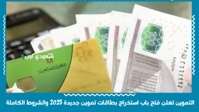 التموين تعلن فتح باب استخراج بطاقات تموين جديدة 2025 والشروط الكاملة