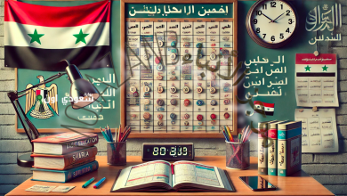 برنامج امتحانات البكالوريا 2025 بسوريا