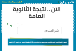 تنسيق الثانوية العامة المرحلة الأولى في جميع محافظات مصر 2025 وطريقة التقديم في الصف الأول الثانوي