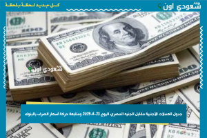 جدول العملات الأجنبية مقابل الجنيه المصري اليوم 23-6-2025 ومتابعة حركة أسعار الصرف بالبنوك