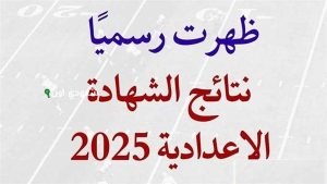 رابط نتيجة الصف الثالث الإعدادي 2025 بالاسم فقط