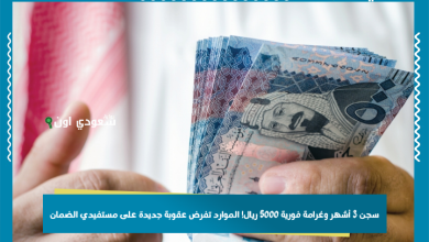 سجن 3 أشهر وغرامة فورية 5000 ريال! الموارد تفرض عقوبة جديدة على مستفيدي الضمان