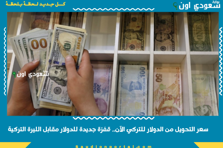 سعر التحويل من الدولار للتركي الآن.. قفزة جديدة للدولار مقابل الليرة التركية