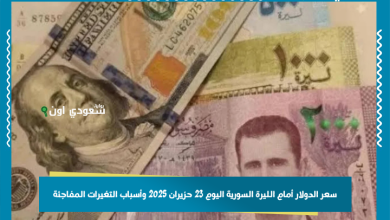 سعر الدولار أمام الليرة السورية اليوم 23 حزيران 2025 وأسباب التغيرات المفاجئة