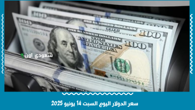 سعر الدولار اليوم السبت 14 يونيو 2025