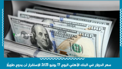سعر الدولار في البنك الأهلي اليوم 17 يونيو 2025 الاستقرار لن يدوم طويلًا