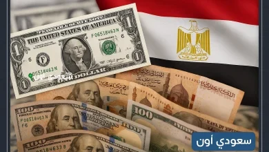 سعر الدولار مقابل الجنيه