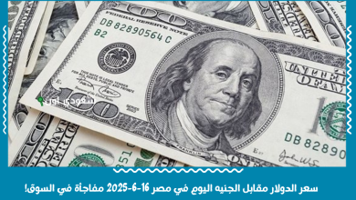 سعر الدولار مقابل الجنيه اليوم في مصر 16-6-2025 مفاجأة في السوق!