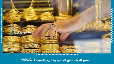 سعر الذهب في السعودية اليوم السبت 14-6-2025