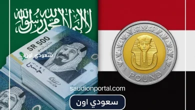 سعر الريال السعودي مقابل الجنيه المصري