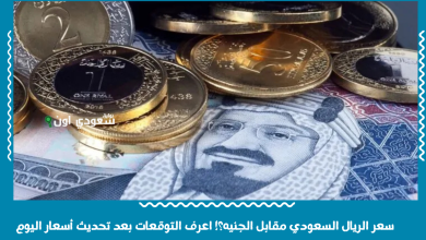 سعر الريال السعودي مقابل الجنيه؟! اعرف التوقعات بعد تحديث أسعار اليوم