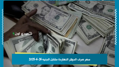 سعر صرف الدولار النهاردة مقابل الجنيه 26-6-2025