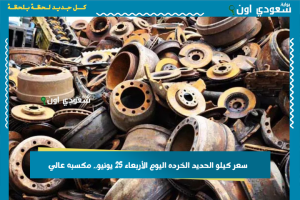 سعر كيلو الحديد الخرده اليوم الأربعاء 25 يونيو.. مكسبه عالي