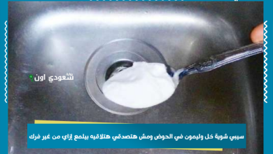 سيبي شوية خل وليمون في الحوض ومش هتصدقي هتلاقيه بيلمع إزاي من غير فرك