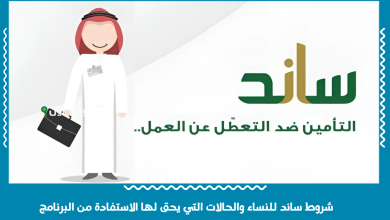 شروط ساند للنساء والحالات التي يحق لها الاستفادة من البرنامج