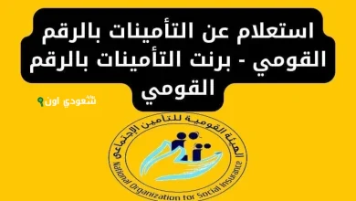 طريقة استخراج برنت التأمينات من الهيئة القومية للتأمين الاجتماعي 2025