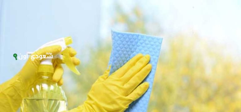 طريقة تنظيف الشبابيك بسائل المواعين