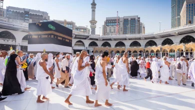 الحجاج المتعجلون ينجزون طواف الوداع