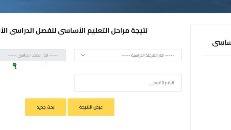 ”رابط معتمد“ ظهور نتائج سنوات النقل في محافظة الجيزة للمرحلة الابتدائية والإعدادية.. استعلم بالاسم أو رقم الجلوس
