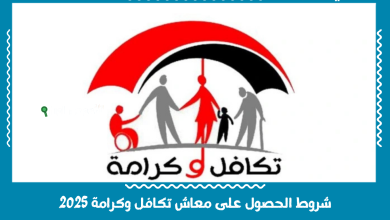 شروط الحصول على معاش تكافل وكرامة 2025