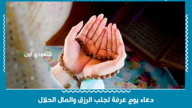 دعاء يوم عرفة لجلب الرزق والمال الحلال