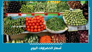 أسعار الخضراوات اليوم
