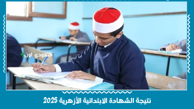 نتيجة الشهادة الابتدائية الأزهرية 2025