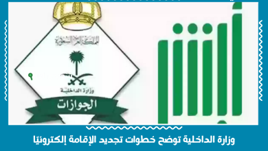 وزارة الداخلية توضح خطوات تجديد الإقامة إلكترونيًا