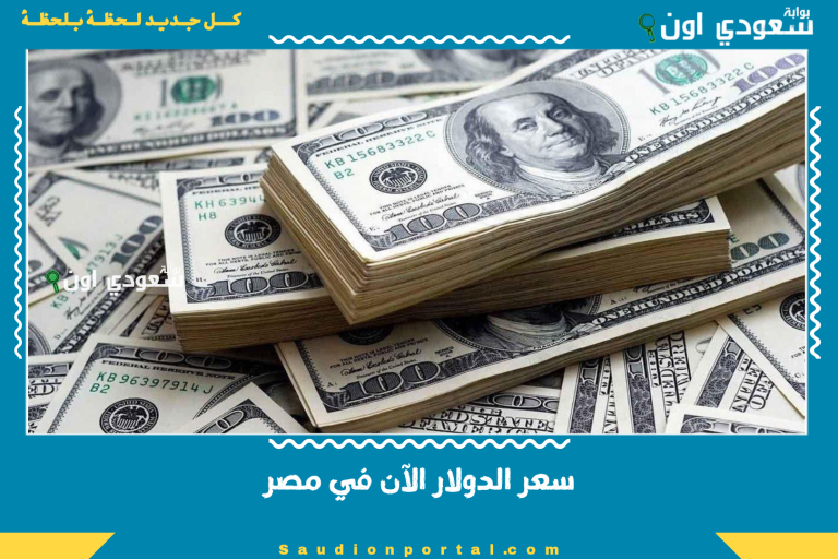 سعر الدولار الآن في مصر