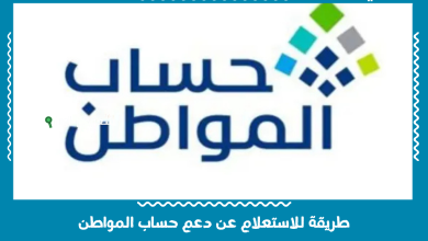 طريقة للاستعلام عن دعم حساب المواطن