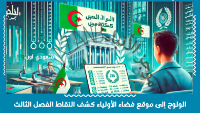الولوج إلى موقع فضاء الأولياء كشف النقاط الفصل الثالث