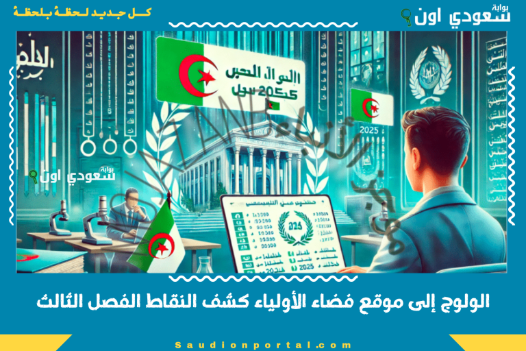 الولوج إلى موقع فضاء الأولياء كشف النقاط الفصل الثالث