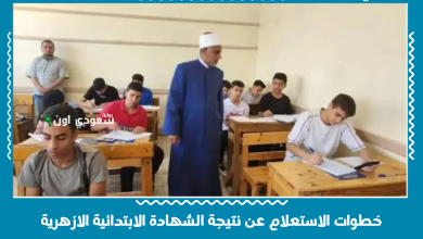 خطوات الاستعلام عن نتيجة الشهادة الابتدائية الازهرية