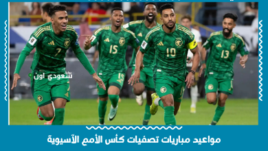 مواعيد مباريات تصفيات كأس الأمم الآسيوية