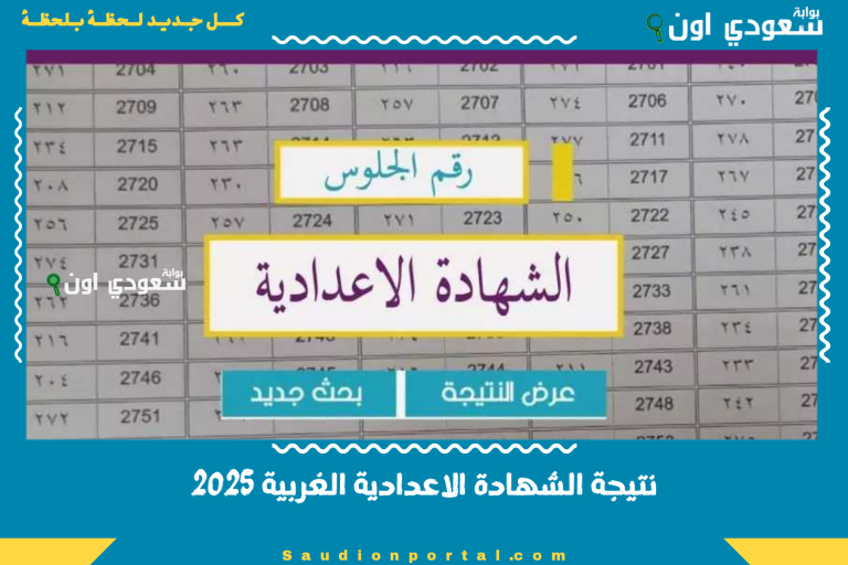 نتيجة الشهادة الاعدادية الغربية 2025