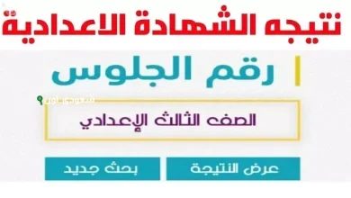 ظهور نتيجة الصف الثالث الإعدادي محافظة الأقصر برقم الجلوس 2025