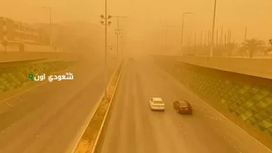 عوالق ترابية فى نجران
