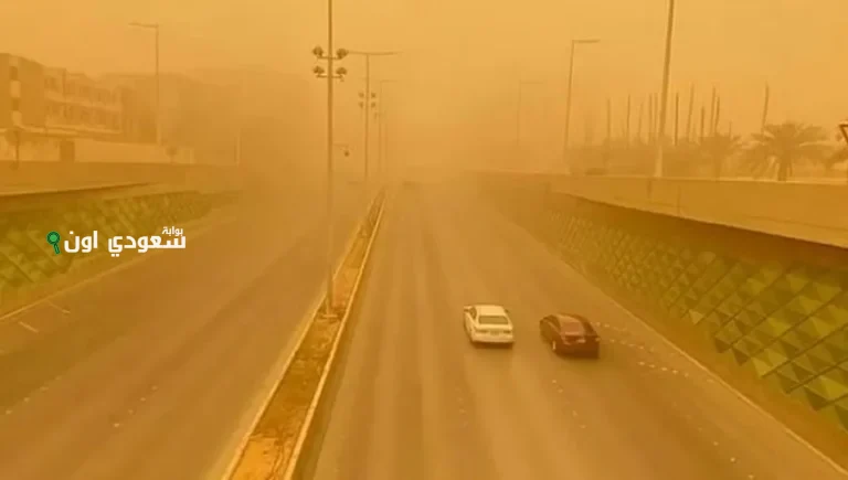 عوالق ترابية فى نجران