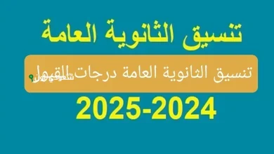 لو مجموعك أقل مش هينفع تدخل ثانوية عامة.. اعتماد تنسيق الصف الأول الثانوي في 5 محافظات