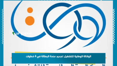 الوكالة الوطنية للتشغيل: تجديد منحة البطالة في 6 خطوات