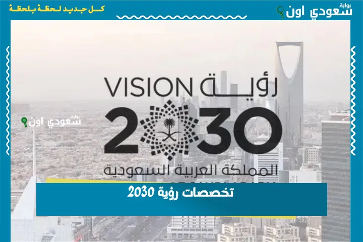 تخصصات رؤية 2030