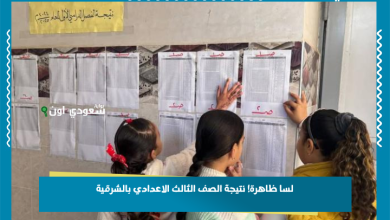 لسا ظاهرة! نتيجة الصف الثالث الاعدادي بالشرقية