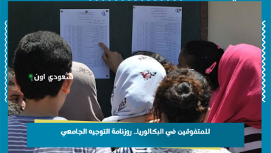 للمتفوقين في البكالوريا.. روزنامة التوجيه الجامعي