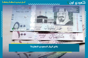 بكام الريال السعودي النهاردة؟