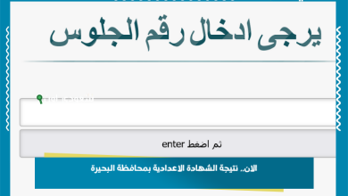 الان.. نتيجة الشهادة الاعدادية بمحافظة البحيرة