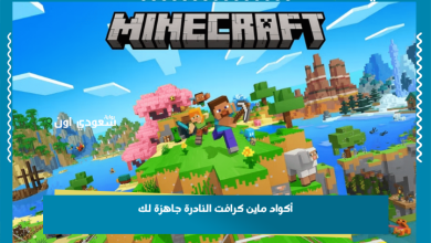 أكواد ماين كرافت النادرة جاهزة لك