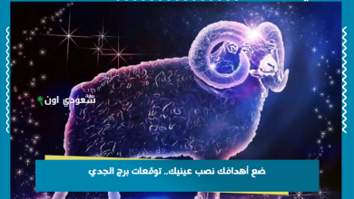 ضع أهدافك نصب عينيك.. توقعات برج الجدي