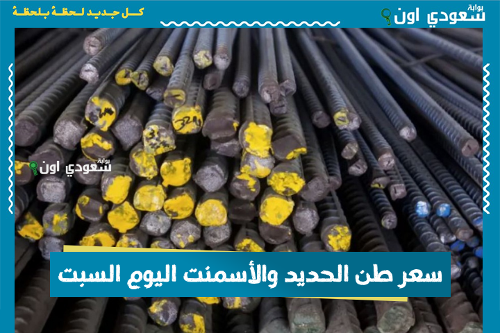 سعر طن الحديد والأسمنت اليوم السبت 21 يونيو ومقارنة سعر حديد عز بباقي الشركات