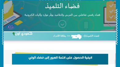 كيفية الحصول على كلمة العبور إلى فضاء الولي